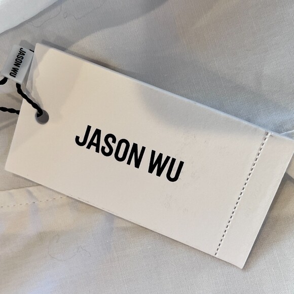 Jason Wu Puff Sleeve Wrap Top Blouse Long Sleeves NEW NWT $198 - Picture 9 of 9